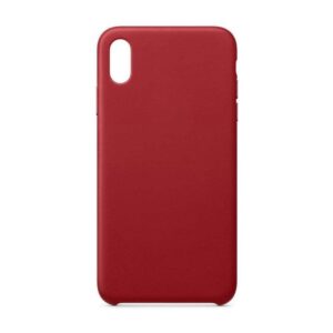 Aizmugurējais vāciņš Hurtel - ECO Leather case cover for iPhone 12 mini red 