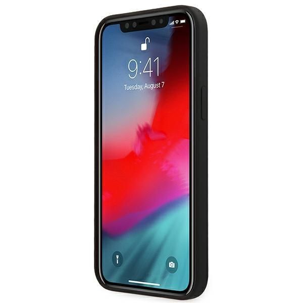 Tagakaaned Ferrari Ferrari FESSIHCP12LBK iPhone 12 Pro Max 6.7" black/black hardcase On Track Silicone