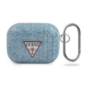 Aizmugurējais vāciņš Guess  Guess GUACAPTPUJULLB AirPods Pro cover blue/light blue Jeans Collection