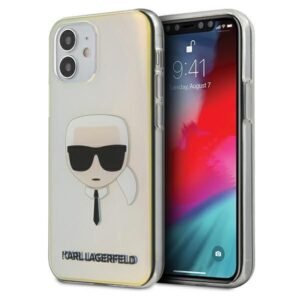 Aizmugurējais vāciņš Karl Lagerfeld  Karl Lagerfeld KLHCP12SPCKHML iPhone 12 mini 5,4" multicolor hardcase Iridescent Karl`s Head 