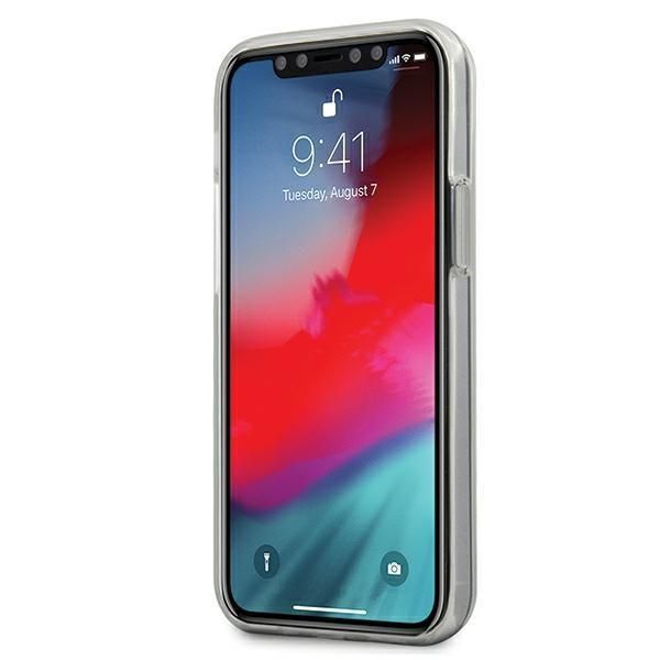 Back panel cover Karl Lagerfeld Karl Lagerfeld KLHCP12SPCKHML iPhone 12 mini 5,4" multicolor hardcase Iridescent Karl`s Head