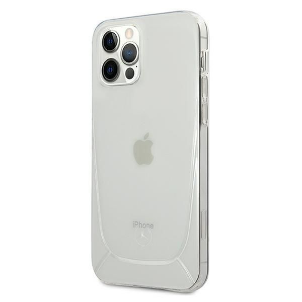 Tagakaaned Mercedes-Benz Mercedes Line Case for iPhone 12 Pro Max - Transparent