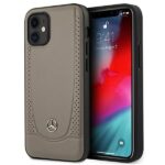 Nugarėlės dėklai Mercedes-Benz  Mercedes Urban Line Case for iPhone 12 mini - Brown 