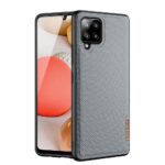 Aizmugurējais vāciņš Dux Ducis  Dux Ducis Fino case covered with nylon material for Samsung Galaxy A42 5G gray 