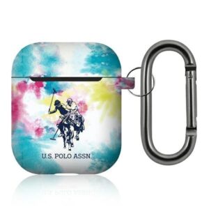Aizmugurējais vāciņš U.S. Polo PU  US Polo USACA2PCUSML AirPods case multicolor Tie & Dye Collection 