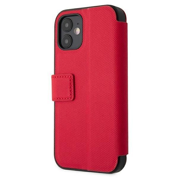 Back panel cover U.S. Polo PU US Polo USFLBKP12SPUGFLRE iPhone 12 mini 5,4" czerwony/red book Polo Embroidery Collection