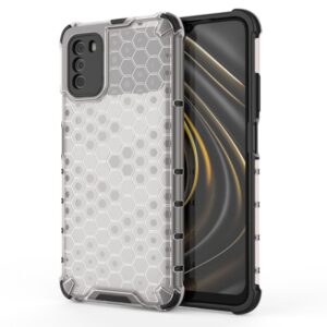 Aizmugurējais vāciņš Hurtel  Honeycomb Case armor cover with TPU Bumper for Xiaomi Poco M3 transparent 