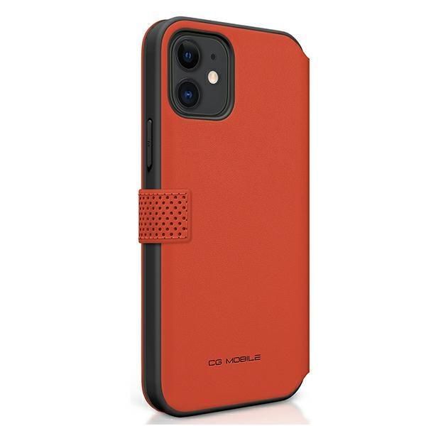 Tagakaaned Ferrari Ferrari FESPEFLBKP12SRE iPhone 12 mini 5.4" red/red book On Track Perforated