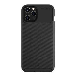 Nugarėlės dėklai UNIQ  Uniq Hexa case for iPhone 12 Pro Max - black 