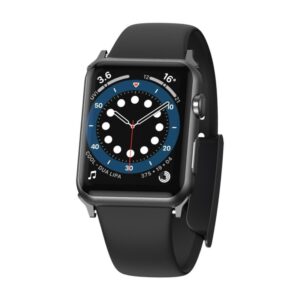Aizmugurējais vāciņš Baseus  Baseus Slip-Thru strap band bracelet for Apple Watch 3/4/5/6/SE 38mm/40mm black (LBWSE-01)