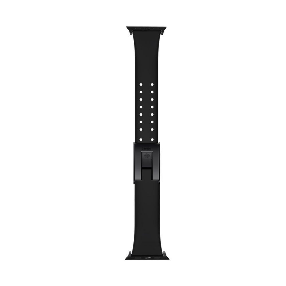 Tagakaaned Baseus Baseus Slip-Thru strap band bracelet for Apple Watch 3/4/5/6/SE 38mm/40mm black (LBWSE-01)