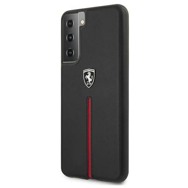 Tagakaaned Ferrari Ferrari FEOSIHCS21SBK S21 G991 black/black hardcase Off Track Leather Nylon Stripe