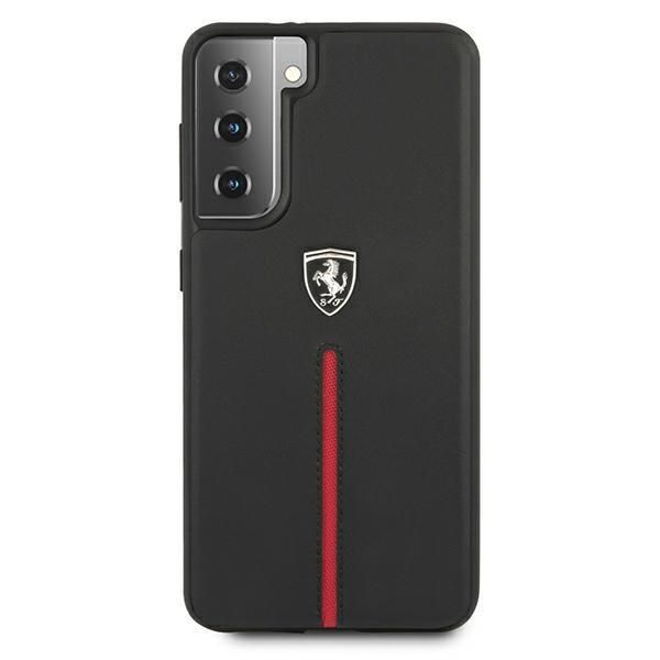 Tagakaaned Ferrari Ferrari FEOSIHCS21SBK S21 G991 black/black hardcase Off Track Leather Nylon Stripe