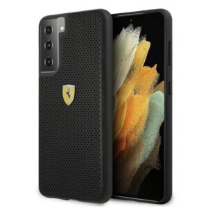 Aizmugurējais vāciņš Ferrari  Ferrari FESPEHCS21SBK S21 G991 black/black hardcase On Track Perforated
