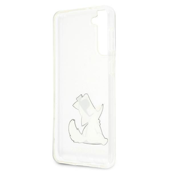 Back panel cover Karl Lagerfeld Karl Lagerfeld KLHCS21MCFNRC S21+ G996 hardcase transparent Choupette Fun