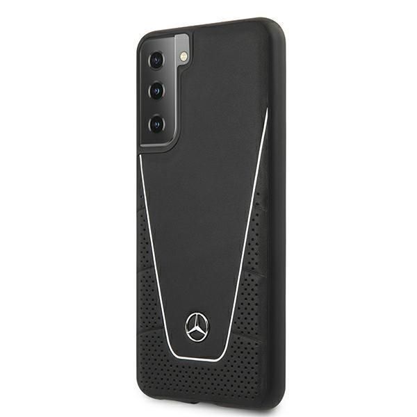 Back panel cover Mercedes-Benz Mercedes Dynamic Line Case for Samsung Galaxy S21+ - Black