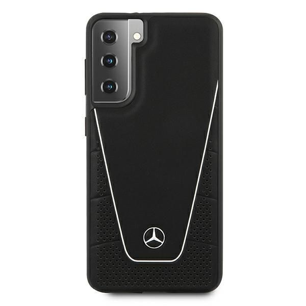 Back panel cover Mercedes-Benz Mercedes Dynamic Line Case for Samsung Galaxy S21+ - Black