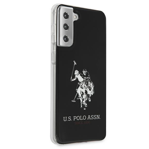 Aizmugurējais vāciņš U.S. Polo PU US Polo USHCS21MTPUHRBK S21+ G996 czarny/black Shiny Big Logo