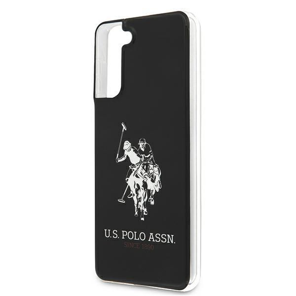 Aizmugurējais vāciņš U.S. Polo PU US Polo USHCS21MTPUHRBK S21+ G996 czarny/black Shiny Big Logo