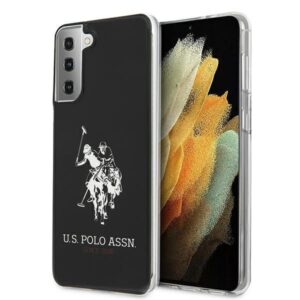 Aizmugurējais vāciņš U.S. Polo PU  US Polo USHCS21STPUHRBK S21 G991 czarny/black Shiny Big Logo 