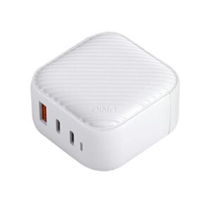 Adapteris UNIQ  Uniq Verge Pro 66W GaN USB-C wall charger - white 