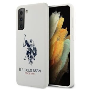 Aizmugurējais vāciņš U.S. Polo PU  US Polo USHCS21SSLHRWH S21 G991 biały/white Silicone Logo 