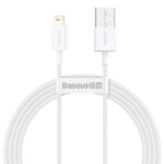Cable Baseus  Baseus Superior USB - Lightning cable 2.4A 1.5 m White (CALYS-B02) White