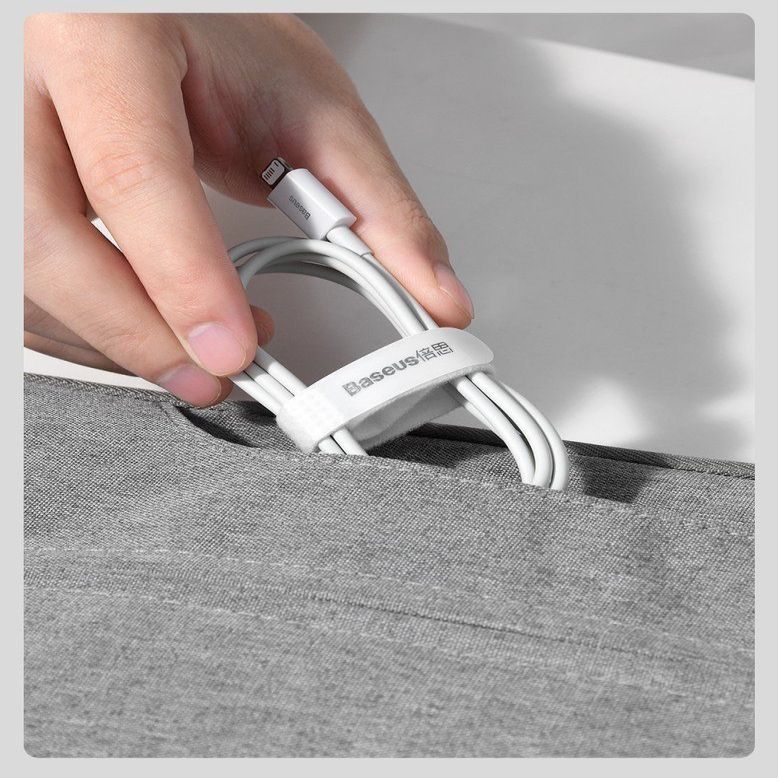 Kabelis Baseus Baseus Superior USB - Lightning cable 2.4A 1.5 m White (CALYS-B02) White