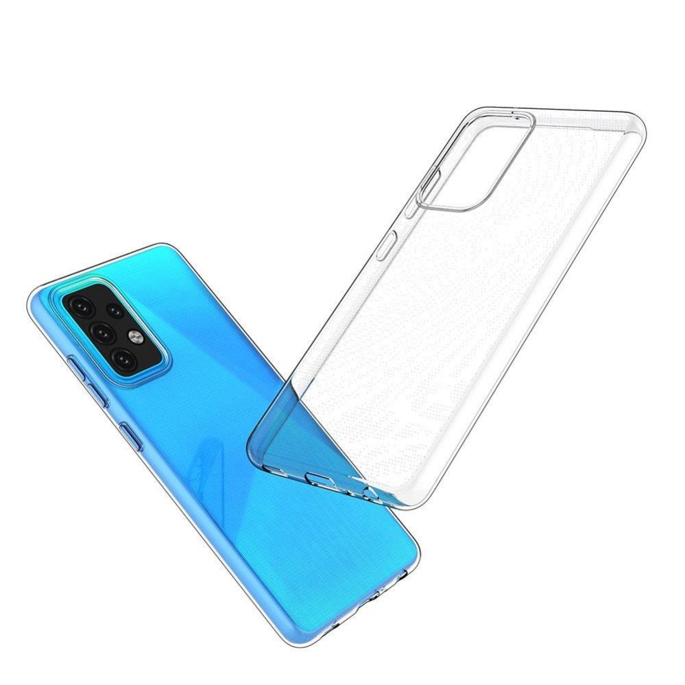 Aizmugurējais vāciņš Hurtel Ultra Clear 0.5mm Case Gel TPU Cover for Motorola Moto E7 transparent
