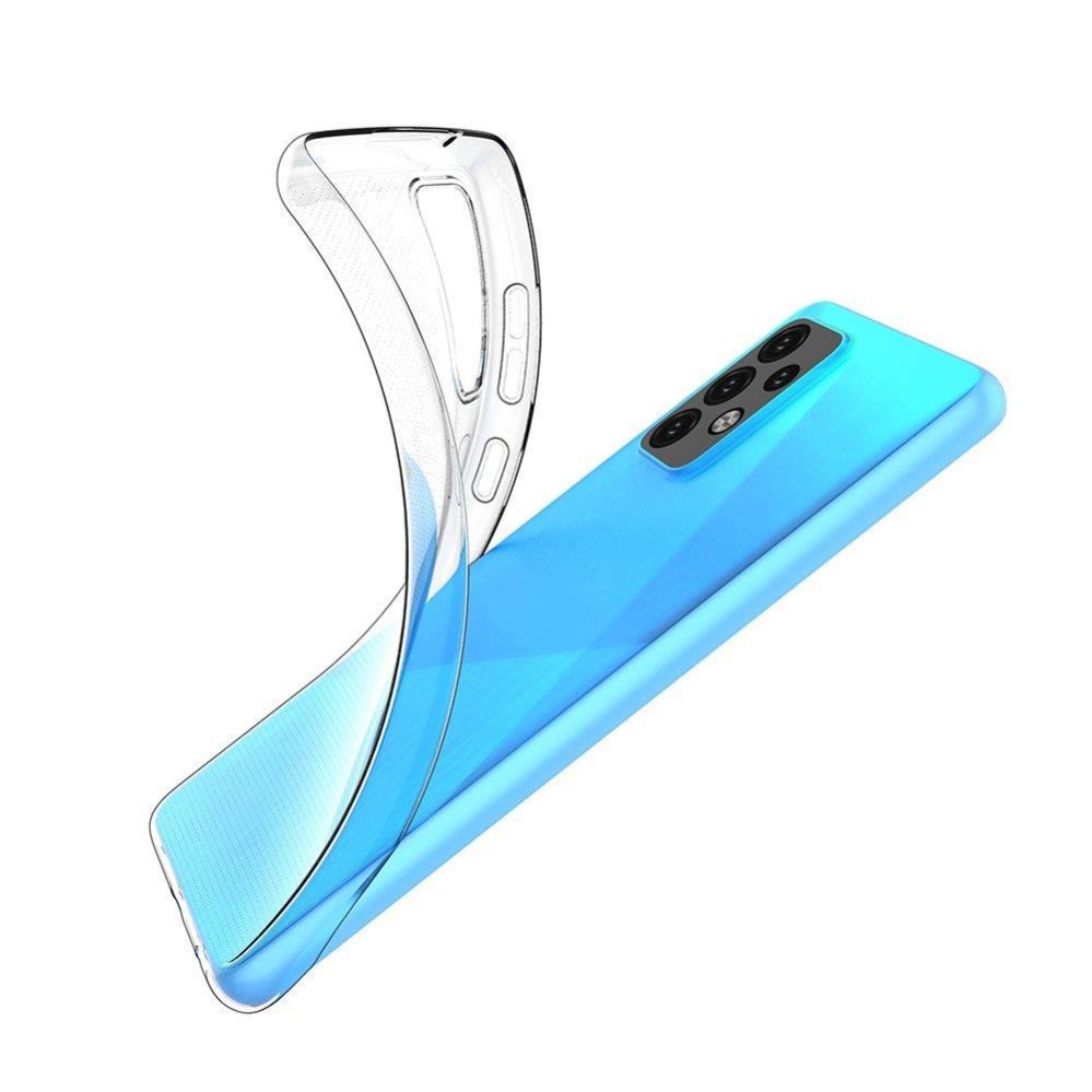 Aizmugurējais vāciņš Hurtel Ultra Clear 0.5mm Case Gel TPU Cover for Motorola Moto E7 transparent