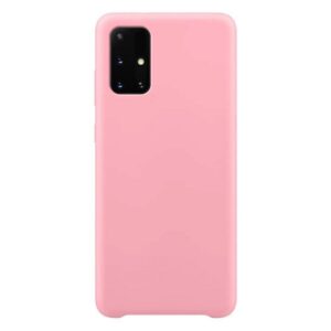 Nugarėlės dėklai Hurtel  Silicone Case Soft Flexible Rubber Cover for Samsung Galaxy A72 4G pink 