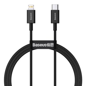 Kabelis Baseus  Baseus Superior Series USB-C / Lightning PD 20W 1 m cable - black