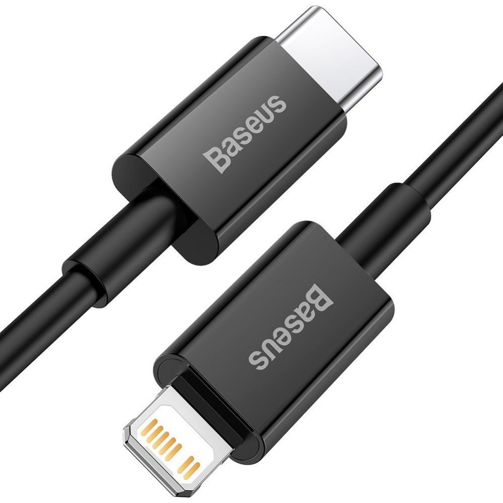 Kabelis Baseus Baseus Superior Series USB-C / Lightning PD 20W 1 m cable - black