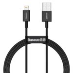 Кабель Baseus  Baseus Superior USB - Lightning fast charging data cable 2,4 A 1 m black (CALYS-A01) 