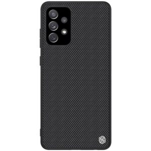 Aizmugurējais vāciņš Nillkin  Nillkin Textured Case durable reinforced case with gel frame and nylon back for Samsung Galaxy A72 4G black
