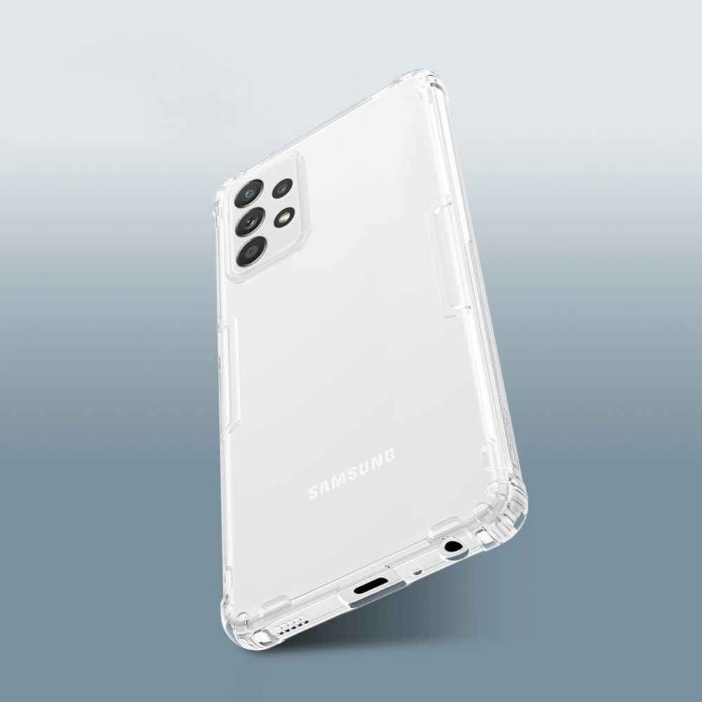 Tagakaaned Nillkin Nillkin Nature gel case ultra slim cover for Samsung Galaxy A72 4G transparent