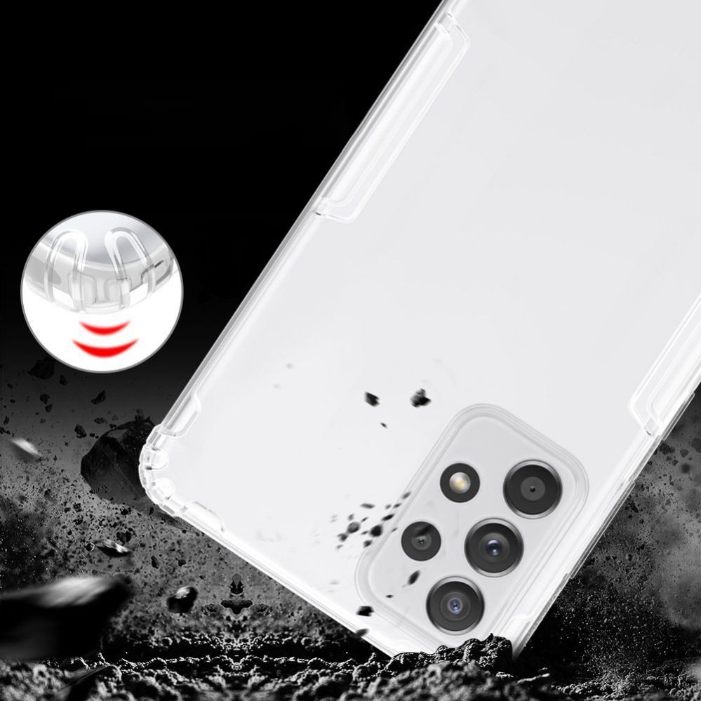 Tagakaaned Nillkin Nillkin Nature gel case ultra slim cover for Samsung Galaxy A72 4G transparent