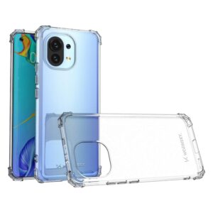Aizmugurējais vāciņš Wozinsky  Wozinsky Anti Shock durable case with Military Grade Protection for Xiaomi Mi 11 transparent 