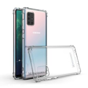 Aizmugurējais vāciņš Wozinsky  Wozinsky Anti Shock durable case with Military Grade Protection for Samsung Galaxy A72 4G transparent 