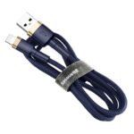Kabelis Baseus  Baseus Cafule USB-A / Lightning 1.5A QC 3.0 cable 2 m - blue-gold