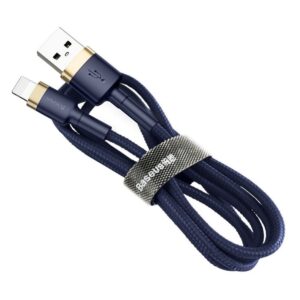 Cable Baseus  Baseus Cafule USB-A / Lightning 1.5A QC 3.0 cable 2 m - blue-gold 