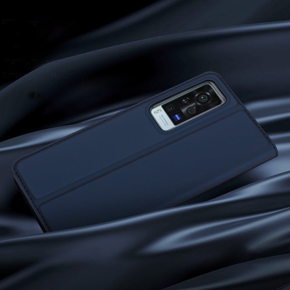 Back panel cover Dux Ducis Dux Ducis Skin Pro Bookcase type case for Vivo X60 black