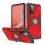 Aizmugurējais vāciņš Wozinsky  Wozinsky Ring Armor Case Kickstand Tough Rugged Cover for Samsung Galaxy A72 4G red 