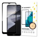 Защитное стекло Wozinsky  Wozinsky Tempered Glass Full Glue Super Tough Screen Protector Full Coveraged with Frame Case Friendly for Nokia 2.4 black 