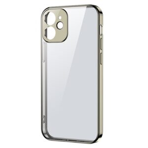 Aizmugurējais vāciņš Joyroom  Joyroom New Beauty Series ultra thin case with electroplated frame for iPhone 12 Pro golden (JR-BP743) 