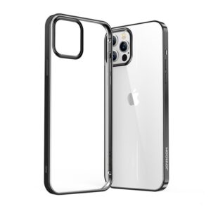 Aizmugurējais vāciņš Joyroom  Joyroom New Beautiful Series ultra thin case with electroplated frame for iPhone 12 Pro Max black (JR-BP796)