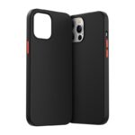 Nugarėlės dėklai Joyroom  Joyroom Color Series case for iPhone 12 Pro Max black (JR-BP800) 