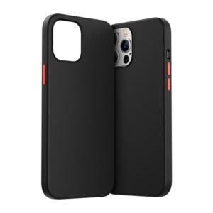 Aizmugurējais vāciņš Joyroom  Joyroom Color Series case for iPhone 12 Pro Max black (JR-BP800)