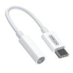 Кабель Joyroom  SH-C1 headphone mini jack 3.5 mm (female) / USB-C (male) adapter - white 