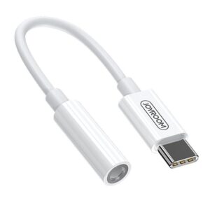 Kabelis Joyroom  SH-C1 headphone mini jack 3.5 mm (female) / USB-C (male) adapter - white